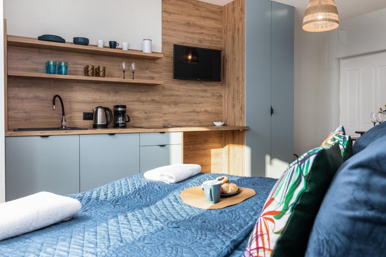 Zielona Apartment Grzybowo By Noclegi Renters Bagian luar foto